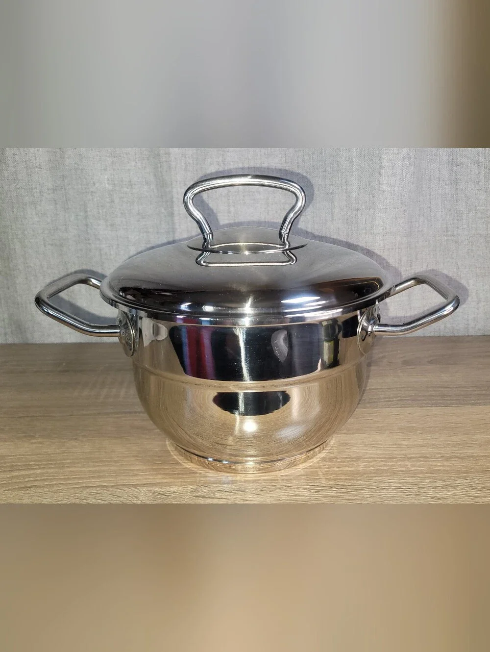 Stainless Steel Stockpot with Lid - Silver Stainless Steel